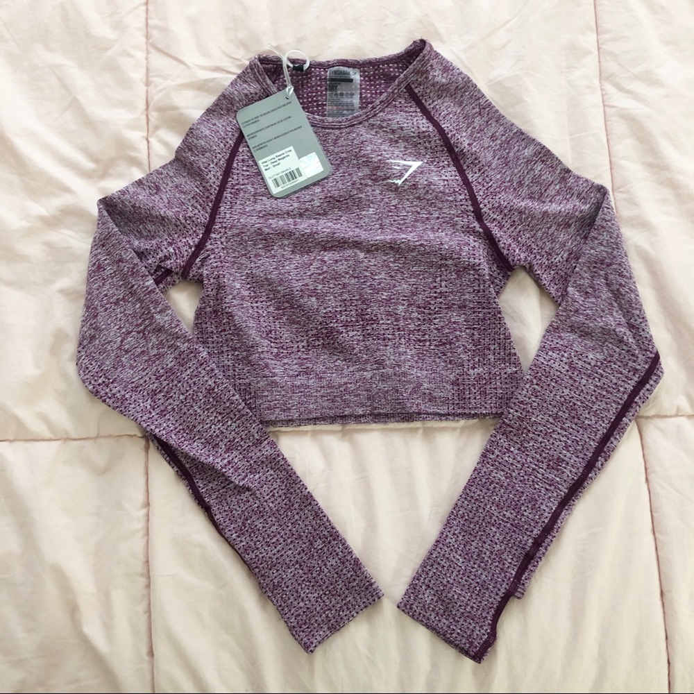 NWT Gymshark vital seamless crop top - size small